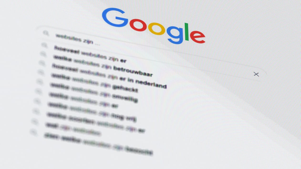 Google Search: “websites zijn…”
