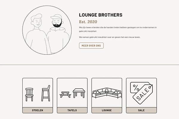 Lounge Brothers website